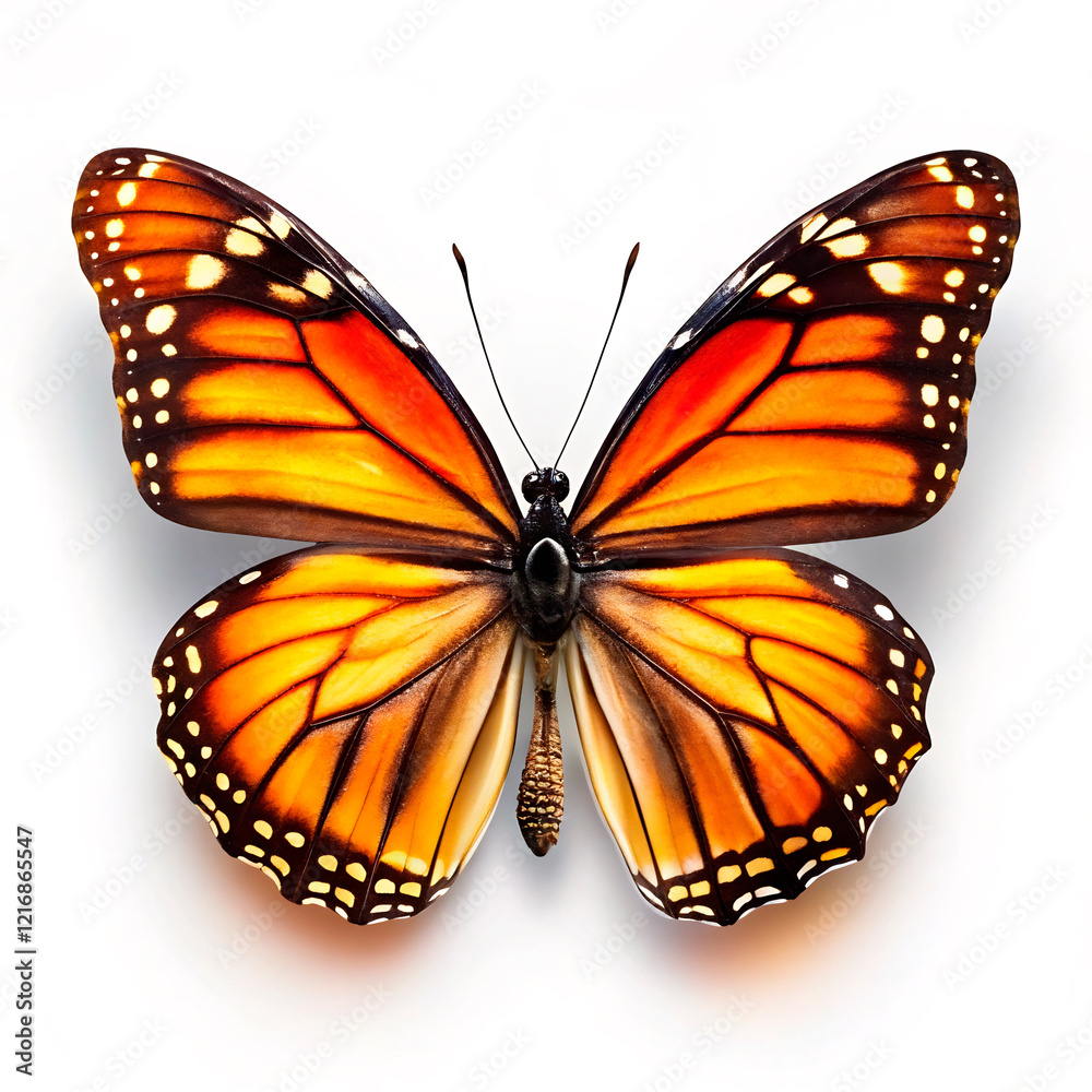 Fototapeta premium butterfly isolated on white