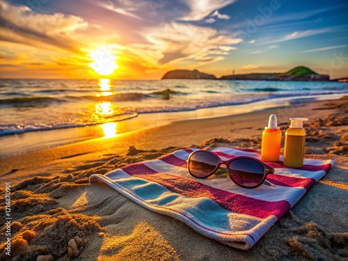 Cala Millor Beach Sunset: Idyllic Mallorca Coastline Panorama