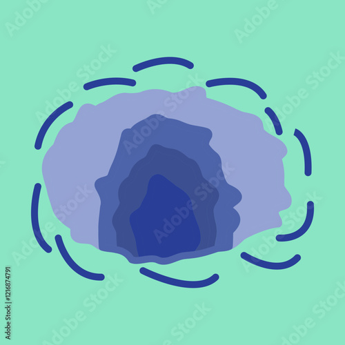 OpenPit Mine Icon Design