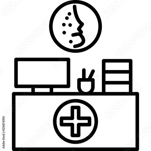 Dermatologist's Office Icon