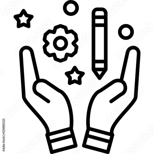 Hands-On Practice Icon