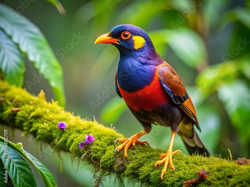 Apo Myna Bird Mt. Kitanglad Mindanao Philippines Wildlife Photography photo