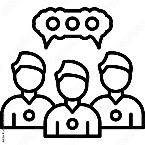 Group Discussion Icon