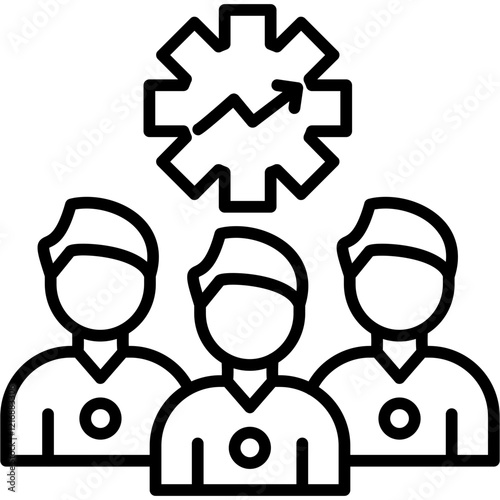 Collaboration Metrics Icon