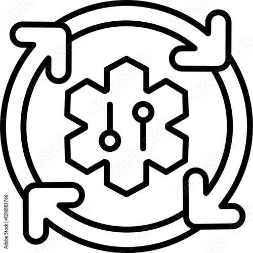 Iterative Process Icon