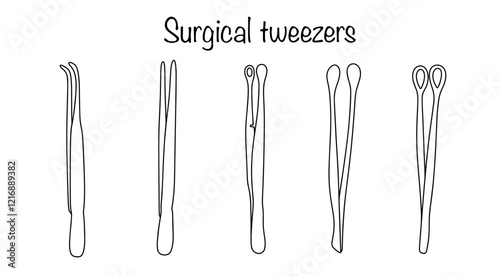 Surgical tweezers