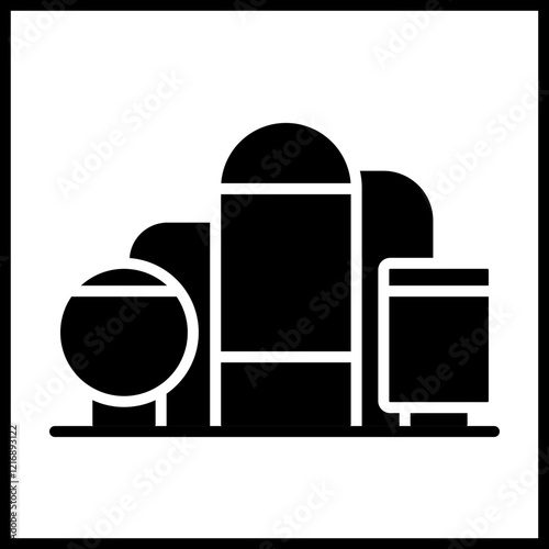 Refinery Icon Design