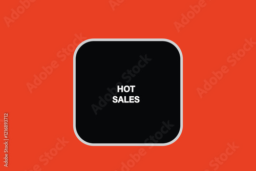 Printbutton web template,hot sales, Speech bubble, banner label


