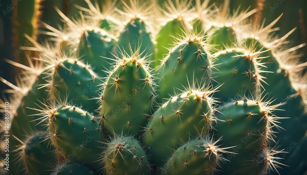 Close up of cactus texture background Close up of cactus texture background