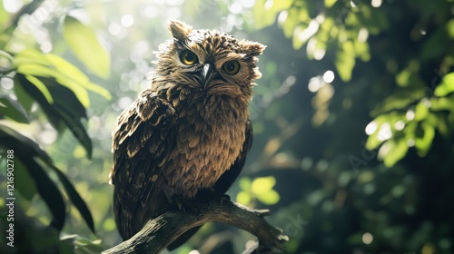 Owl in the Forest
