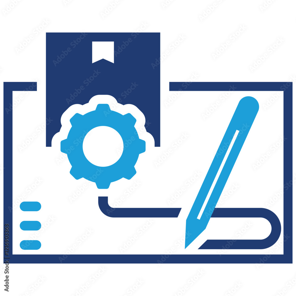 Obraz premium Prototype Testing Icon