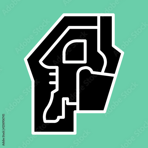 Mining Site Icon Design