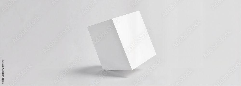 Double-Sided Flyer Mockup on neutral background