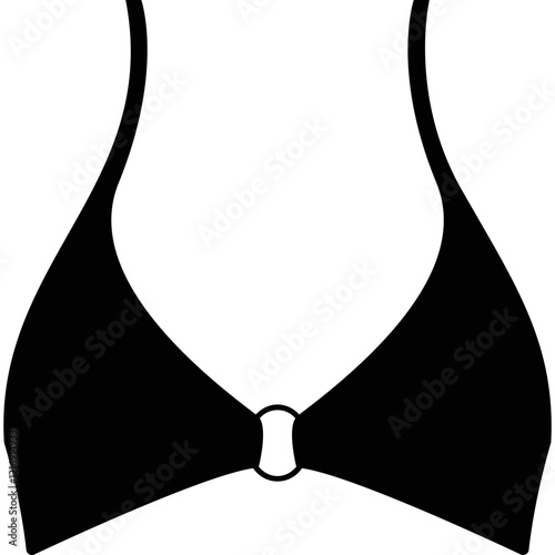 Simple vector icon bra
