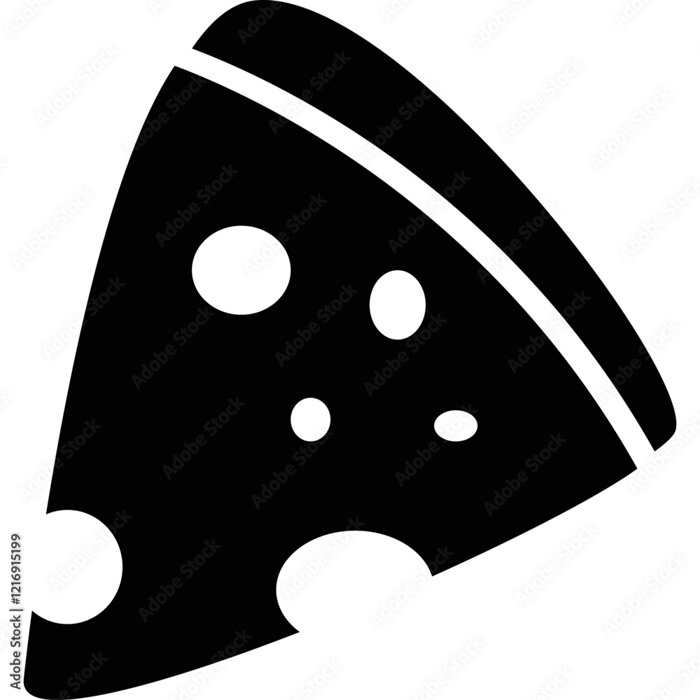 Simple vector icon pizza
