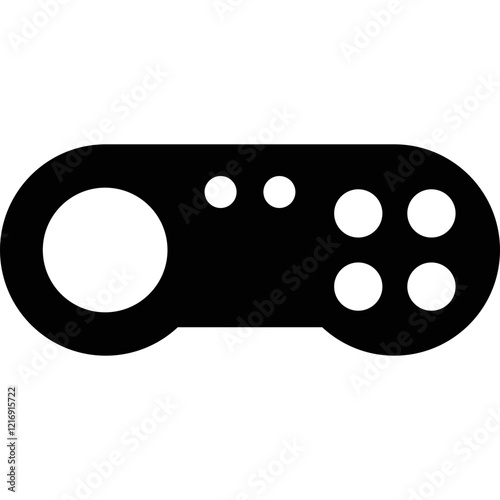 Simple vector icon gamepad
