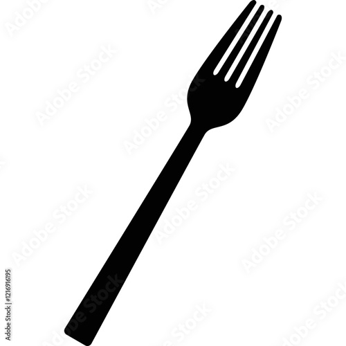 Simple vector icon fork
