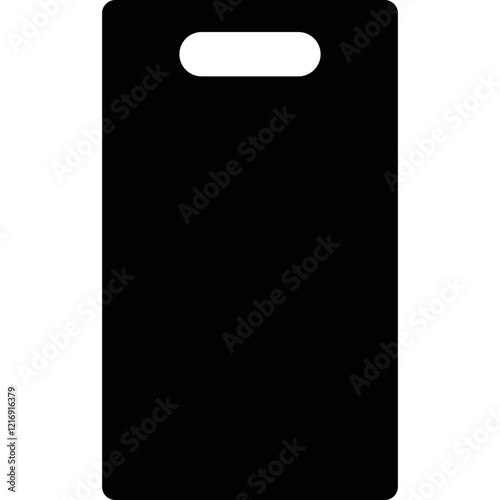 Simple vector icon cutting board