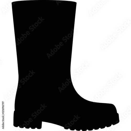 Simple vector icon boots
