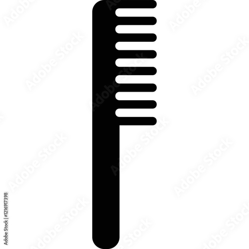 Simple vector icon comb
