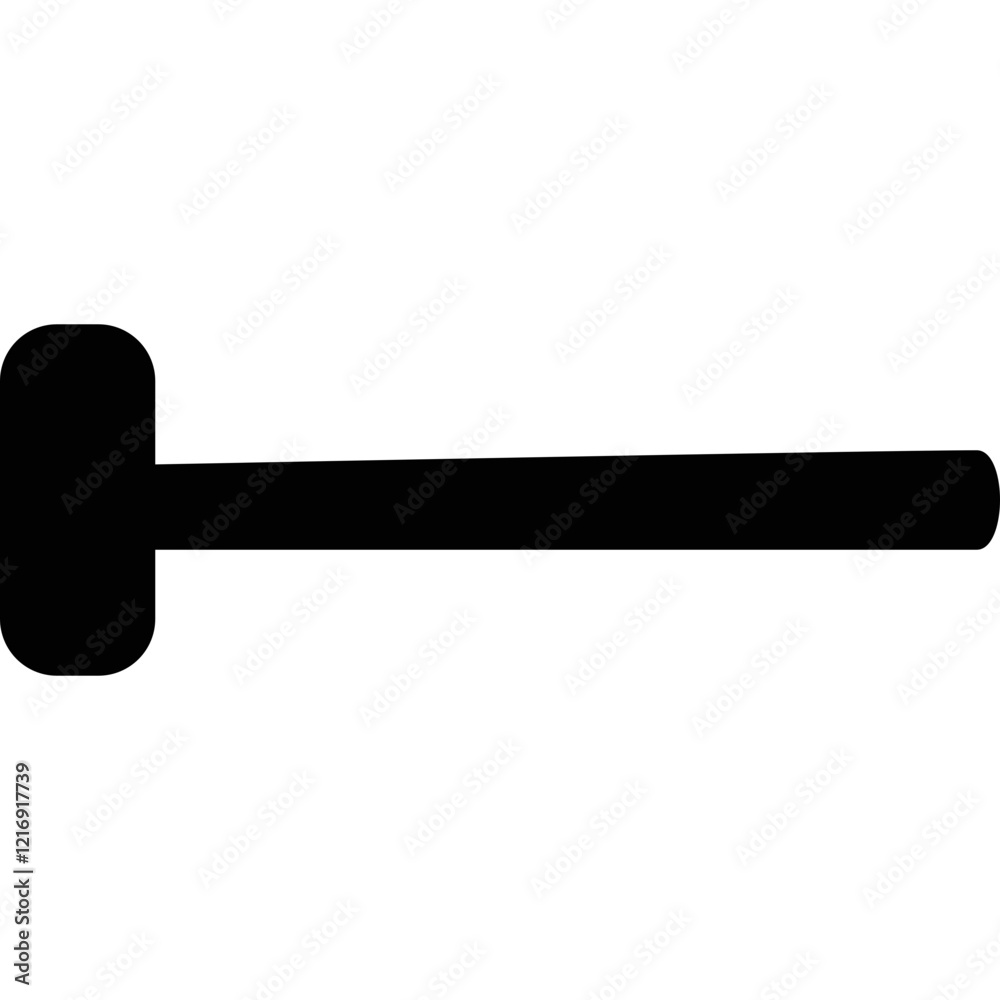 Simple vector icon hammer Simple vector icon hammer