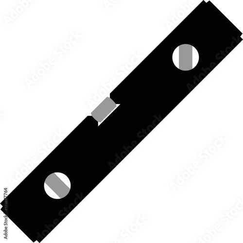 Simple vector icon building level