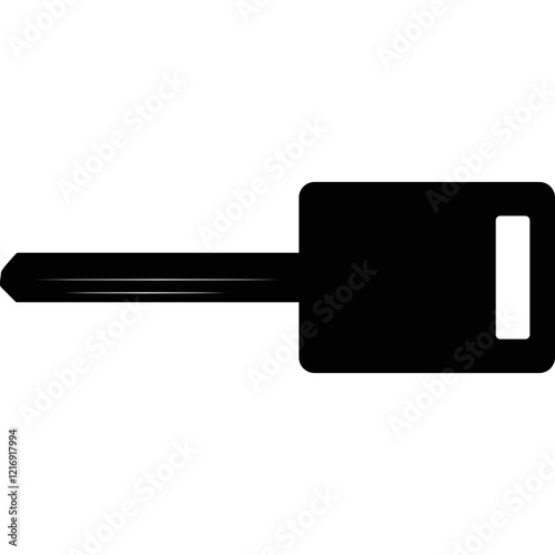 Simple vector icon key
