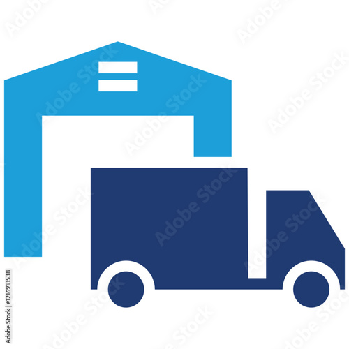 Distribution Center Icon