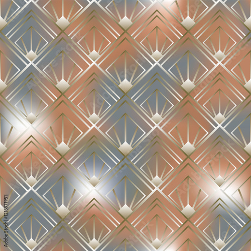 
Minimalistic geometric design. Vector lines. Art Deco Pattern. Geometric pattern. Vector illustration
