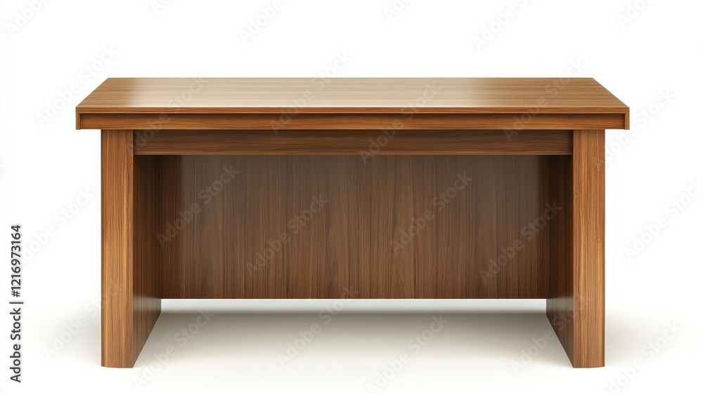 Wooden Desk in Minimalist Style for Office Use Wooden Desk in Minimalist Style for Office Use