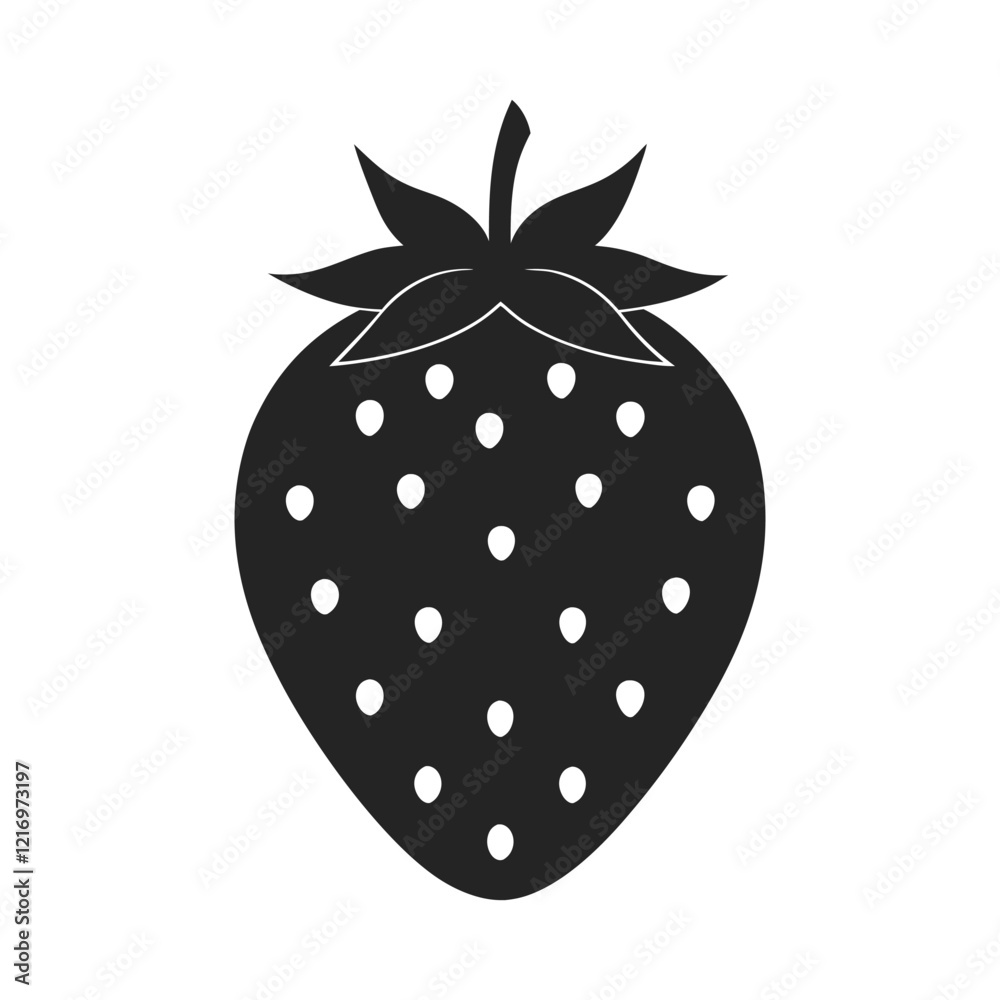 illustration of a strawberry illustration of a strawberry