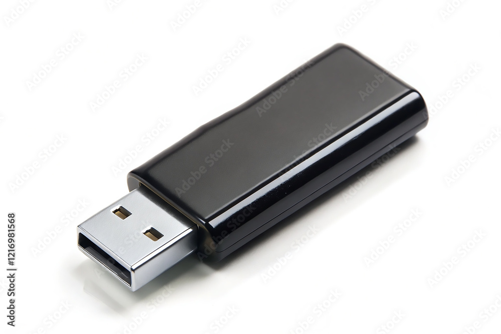 USB flash drive isolated on white background, black USB stick drive, Flat Design USB Flash Drive mockup, Digital Storage Concept USB flash drive isolated on white background, black USB stick drive, Flat Design USB Flash Drive mockup, Digital Storage Concept