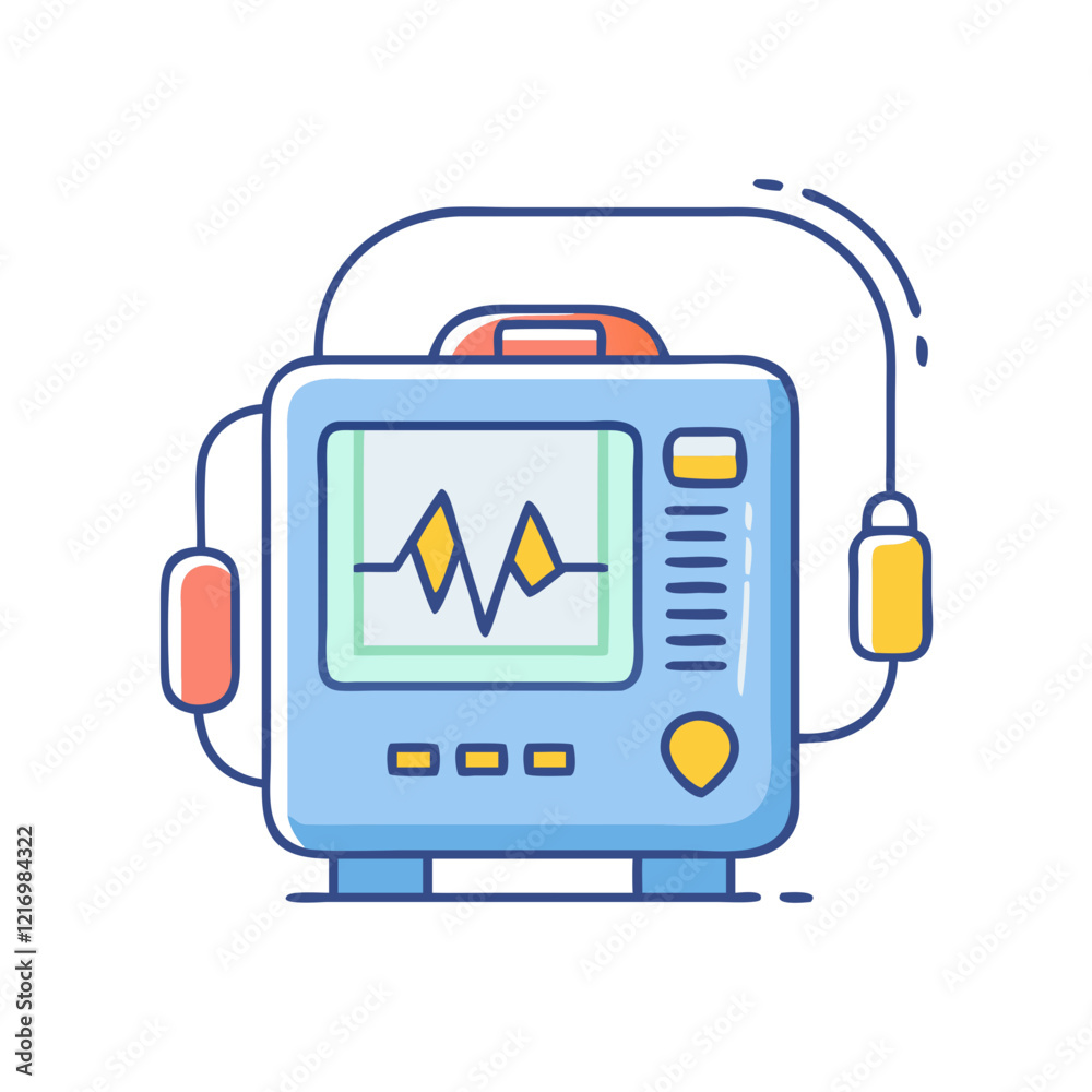 defibrillator icon, defibrillator vector illustration-simple illustration of defibrillator, perfect for defibrillator logos and icons defibrillator icon, defibrillator vector illustration-simple illustration of defibrillator, perfect for defibrillator logos and icons