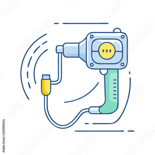 endoscope icon, endoscope vector illustration-simple illustration of endoscope, perfect for endoscope logos and icons