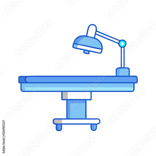 operating table icon, operating table vector illustration-simple illustration of operating table, perfect for operating table logos and icons