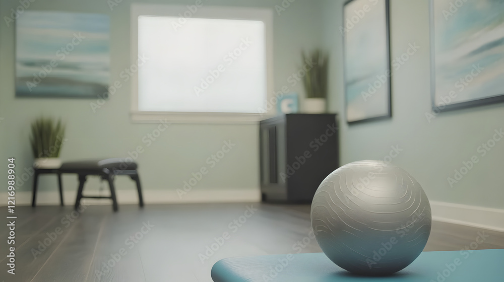 A minimalist physical therapy room with modern rehabilitation equipment, creating a calming and functional environment for patient recovery.
A minimalist physical therapy room with modern rehabilitation equipment, creating a calming and functional environment for patient recovery.