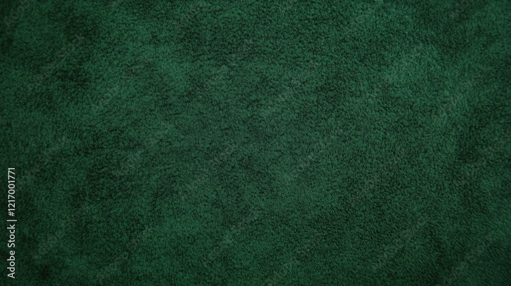 Fototapeta premium Close-Up View of Deep Green Fabric Texture Featuring Soft and Rich Surface Ideal for Fashion, Interior Design, and Art Projects