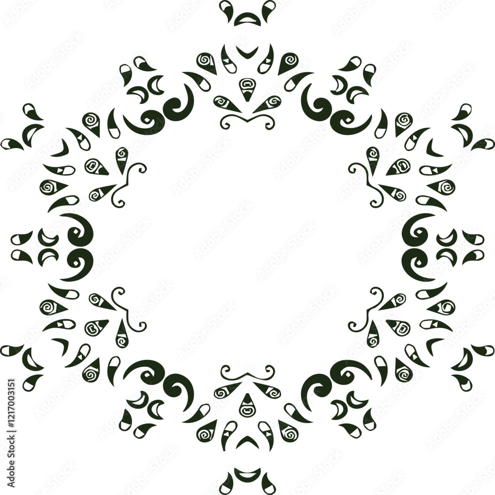 Beautiful flower art and mandala vector design Beautiful flower art and mandala vector design
