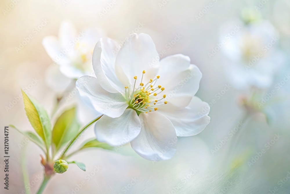Minimalist Spring Flower Abstract White Canvas Art Portrait Minimalist Spring Flower Abstract White Canvas Art Portrait