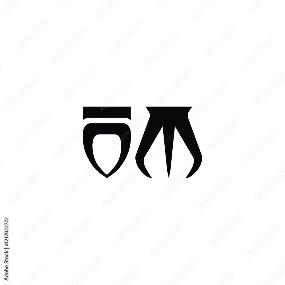 OM monogram logo design letter text name symbol monochrome logotype alphabet character simple logo OM monogram logo design letter text name symbol monochrome logotype alphabet character simple logo
