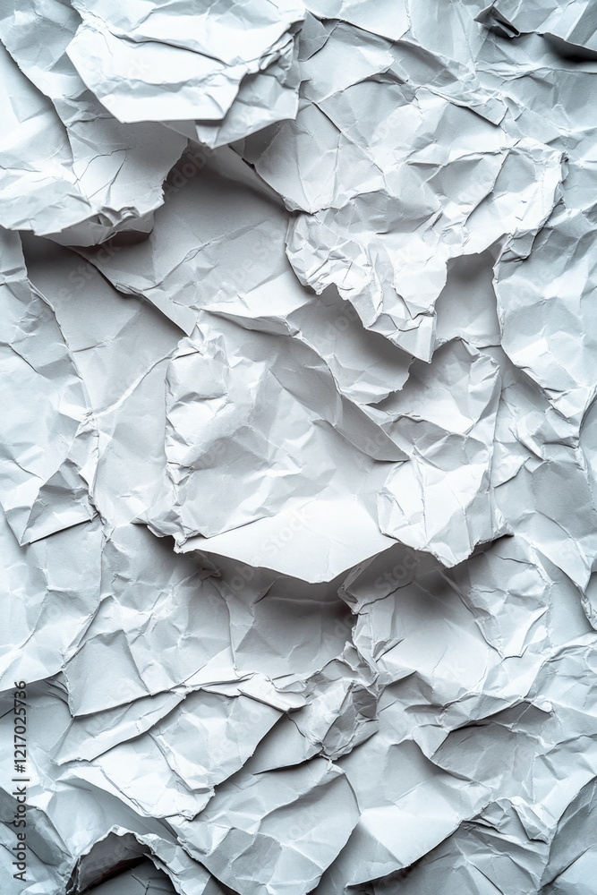 Fototapeta premium A close-up shot of a blank white paper