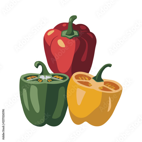 Colorful Bell Peppers