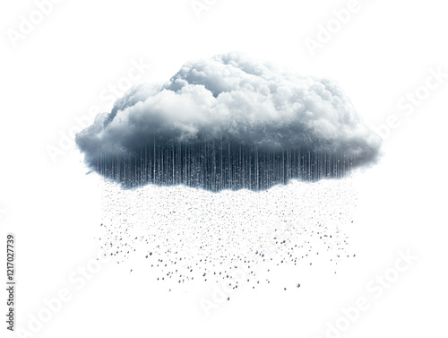 Isolated Rain Cloud