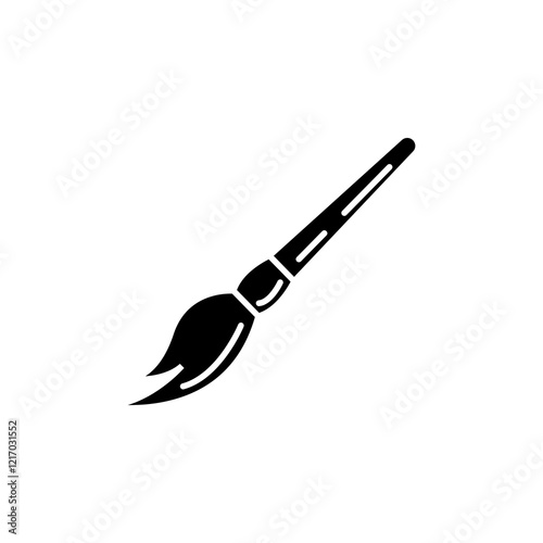 Paint brush icon vector