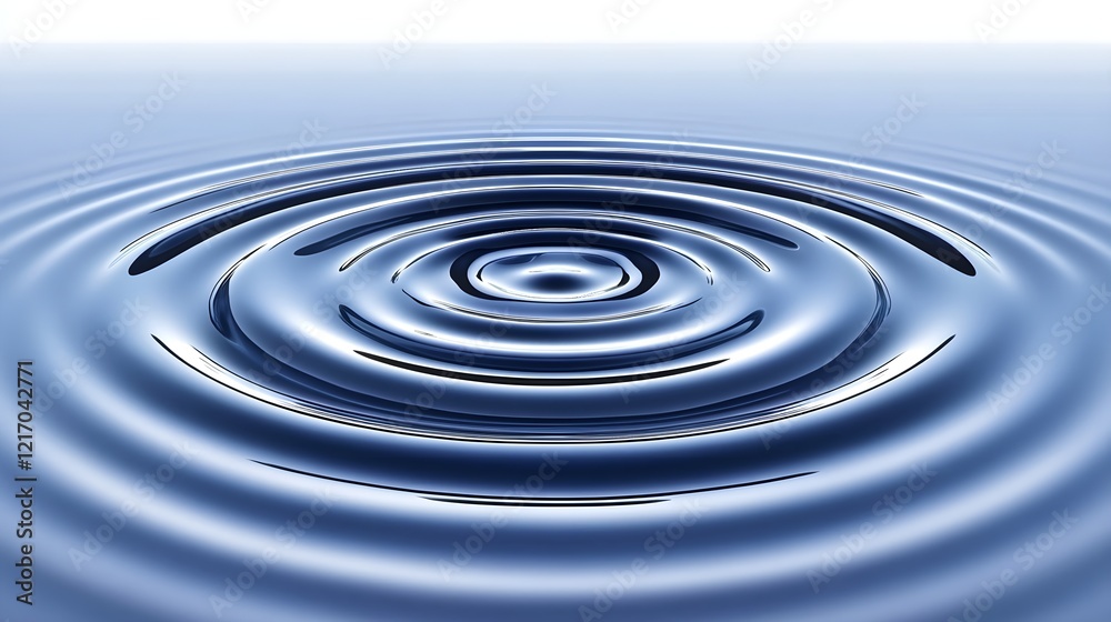 Soothing Pastel Blue Water Ripples with Smooth Texture and Clarity Soothing Pastel Blue Water Ripples with Smooth Texture and Clarity