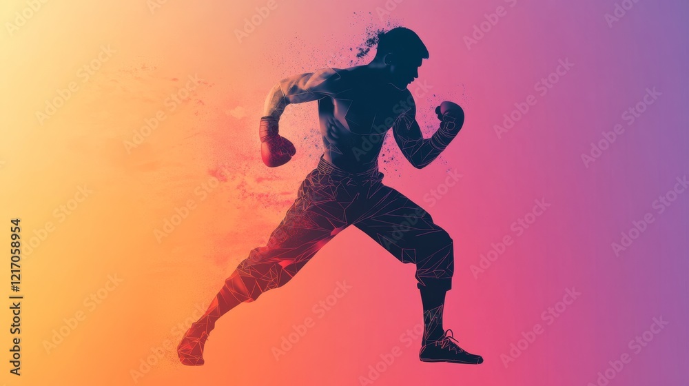 A dynamic silhouette of a runner in motion, set against a vibrant gradient background, symbolizing speed, energy, and athleticism. A dynamic silhouette of a runner in motion, set against a vibrant gradient background, symbolizing speed, energy, and athleticism.
