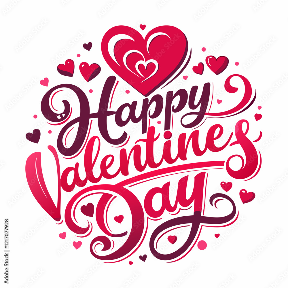 Obraz premium Happy Valentines day