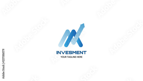 Investment logo finance logo, financial investment logo, business logo