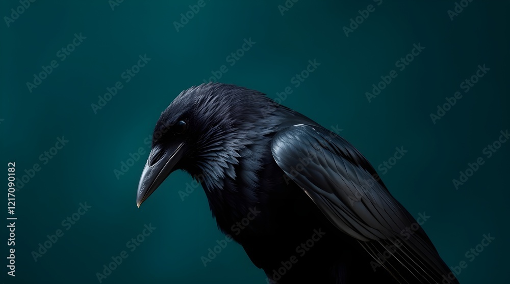 Fototapeta premium crow AI generated
