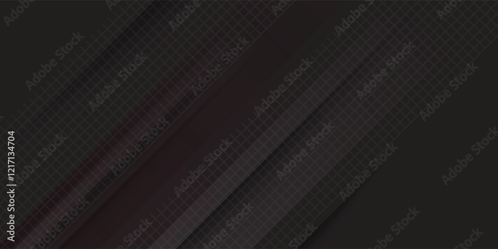 Fototapeta premium Black abstract background. Elegant dark diagonal shape elements. Modern luxury grey gradient graphic design.